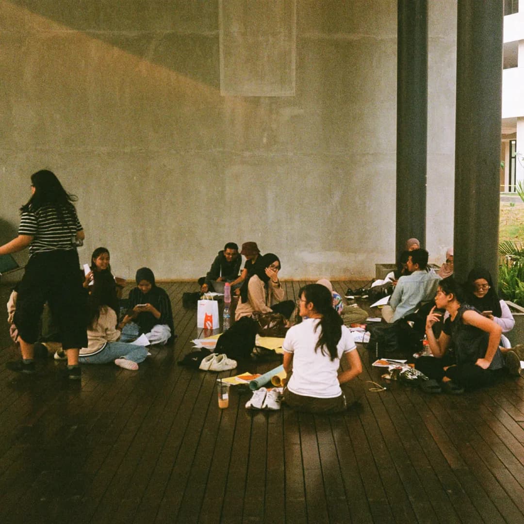 Latihan di Taman Ismail Marzuki